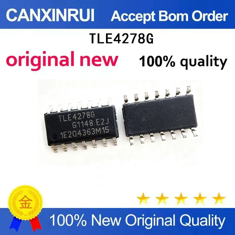 (5-100 Pieces) Brand new original TLE4278G TLE4278 patch SOP-14 automotive computer linear regulator chip