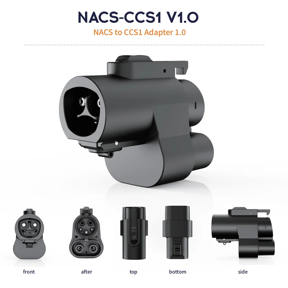 2025 حار بيع NACS-CCS1 تيار مستمر EV محول محول تيار مستمر 400A 1000 فولت NACS-CCS1 مركبة كهربية محول شحن سريع