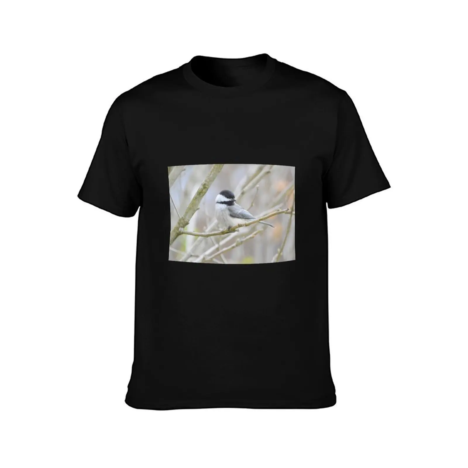 Chickadee-dee-dee T-Shirt Holiday Casual Short Sleeve Top T-Shirt