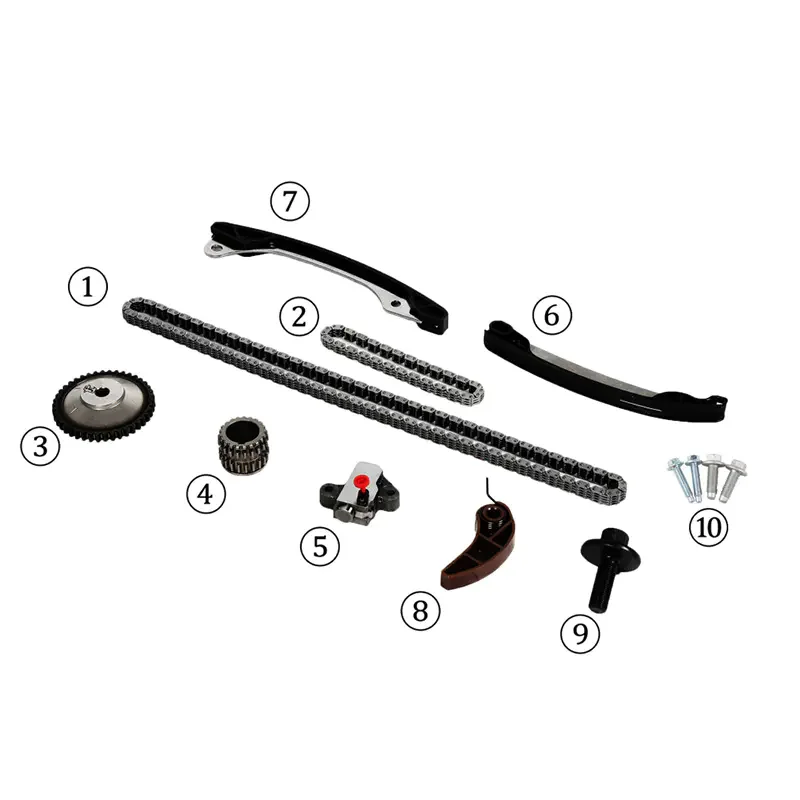 Kit de Cadena de Distribución OEM Spec H5F HRA2DDT 130C12345R Compatible con Renault Clio Megane Scenic 1.2 TCe Nissan Qashqai Juke Pulsar 1.2 DIG-T
