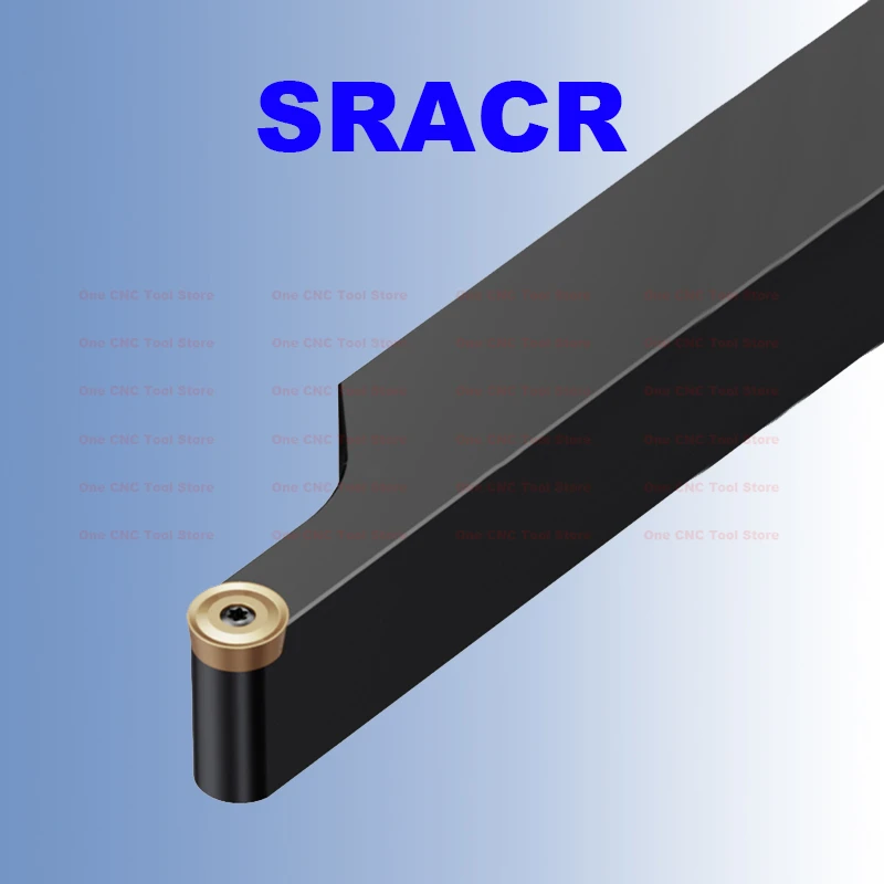 SRACR External CNC Turning Tools Holder SRACR1616H10 SRACR2020K08 Arc Lathe Cutter Shank Round Carbide Inserts R3 R4 R5 R6 R8