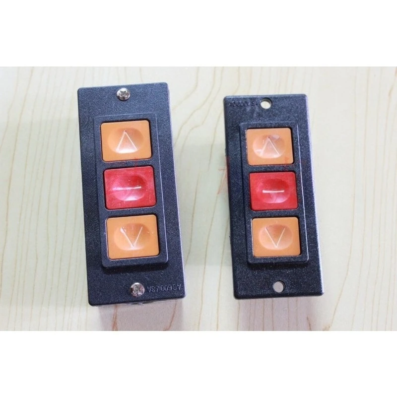 Electric rolling shutter door motor ordinary three-button button, stop, normally open, normally closed, lift