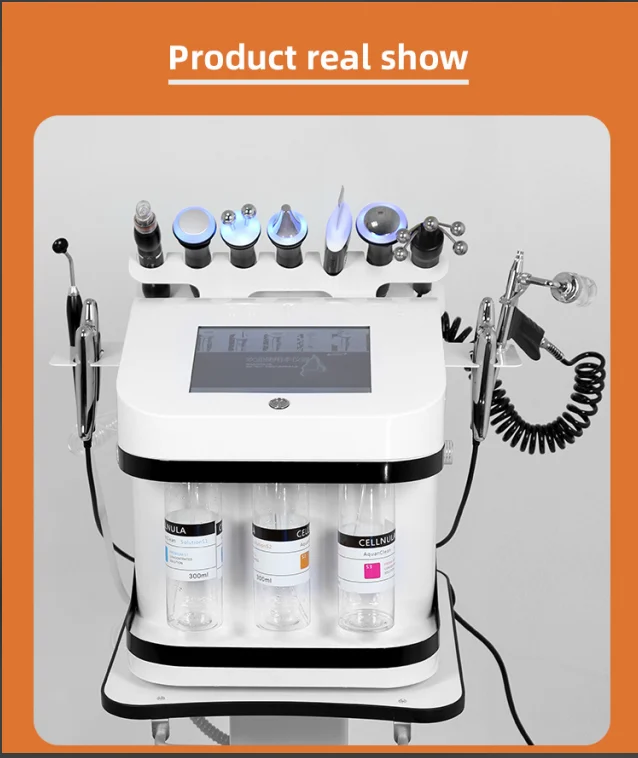 New benchtop Black Pearl 10-in-1 multi-functional skin management integrated instrument cleaning micro-grinding machine