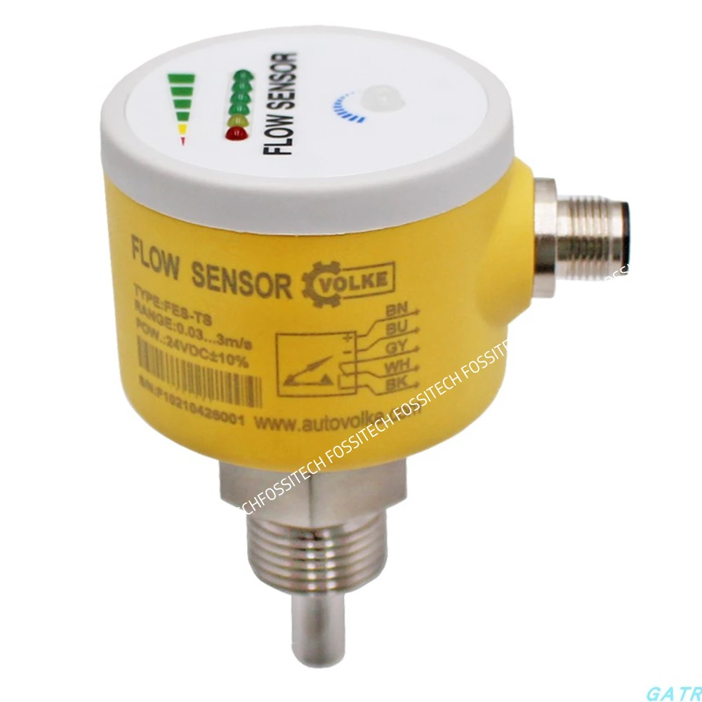 FES Electronic Water Flow Sensor DN15-DN350 Pump Water Shortage Protection Boiler Vacuum Furnace Fire Pipe Water Flow Switch