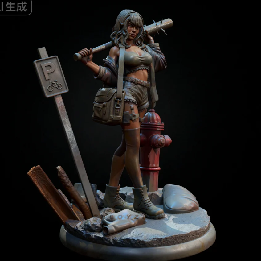 

Высота человека, 38 мм, 50 мм, 75 мм, наборы моделей из смолы, бесцветная и самособранная 3D-печать TD-7254/3D