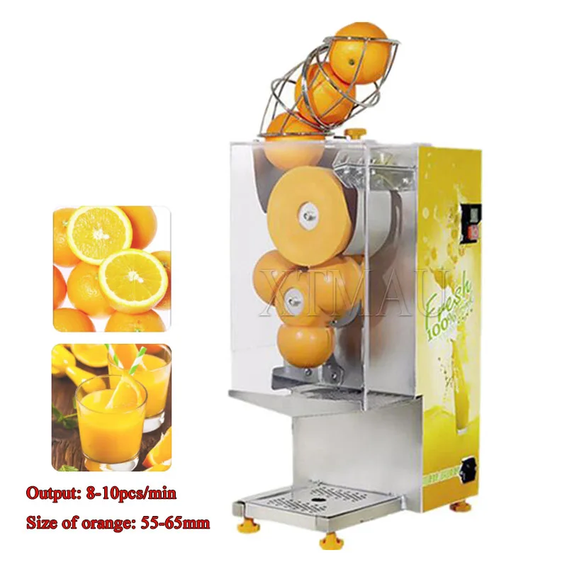 

100W Electric Orange Juicer Extractors 8-10Pcs/Min Auto Commercial Fresh Juice Press Blender Exprimidor Citrus Squeezer