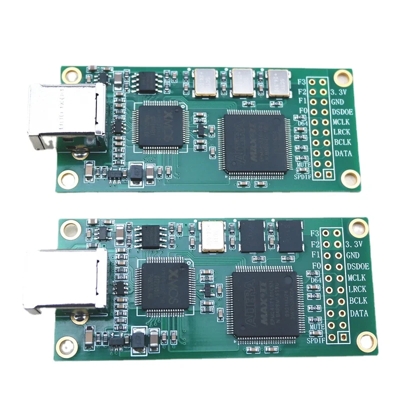 XMOS XU208 CPLD цифровая USB аудио-карта, асинхронная USB-карта DSD256/PCM384 для ЦАП-усилителя