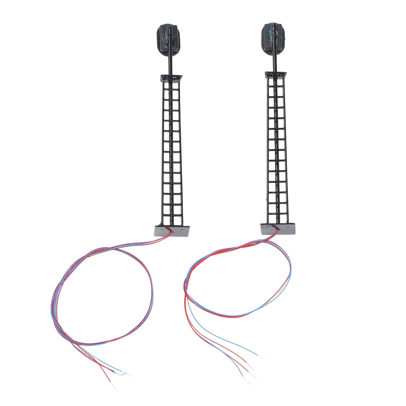 2 Aspect Model Train Light Signal for OO Gauge 3/12 VOLT DC For Pre Wired Setup Red and Green Indicators for Railway Enthusiasts