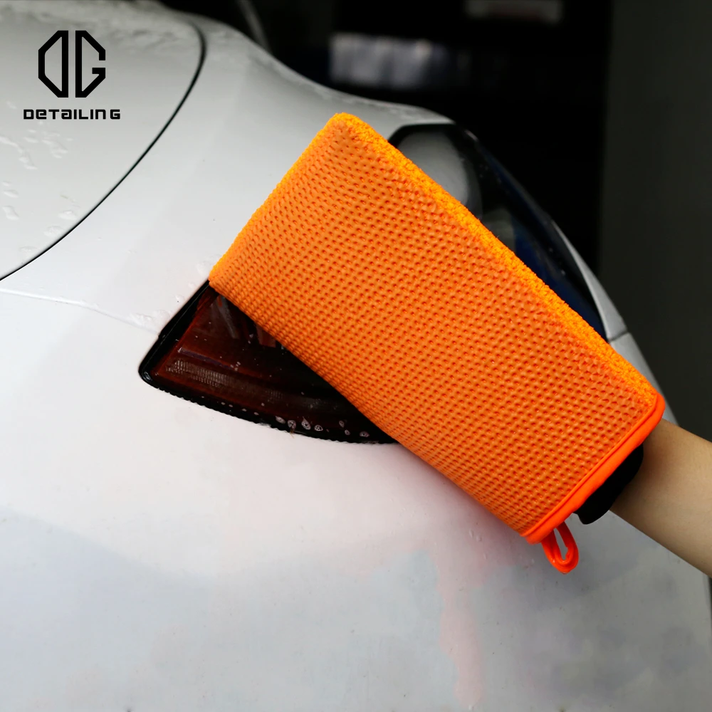 DETAILING Magic Clay Bar Washing Gloves 3.0 Fine Grade Clay Bar Mitt Car Detailing Magic Clean Cloth Microfiber Wash Mitt