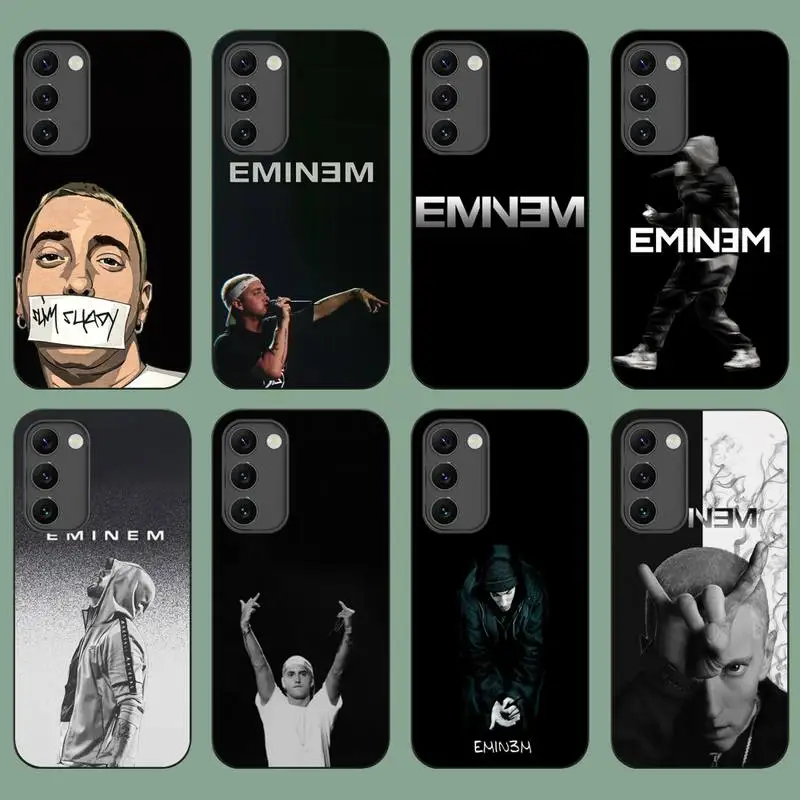 Rapper Eminem Phone Case For Samsung Galaxy S20 S21  S22 S23 Fe Lite Plus Ultra Note Shell