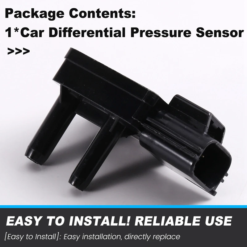 Super Sale 1600077 Car Differential Pressure Sensor for Ford Focus Mondeo Transit Kuga DPF Exhaust Pressure Sensor