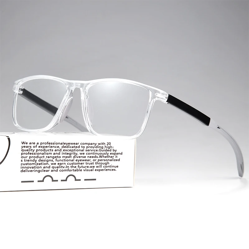 2PCS 3-in-1 Progressive Reading Glasses - Anti-Blue Light, Multifocal Lenses for Near & Far Vision, +1.0 to +3.0 Diopter