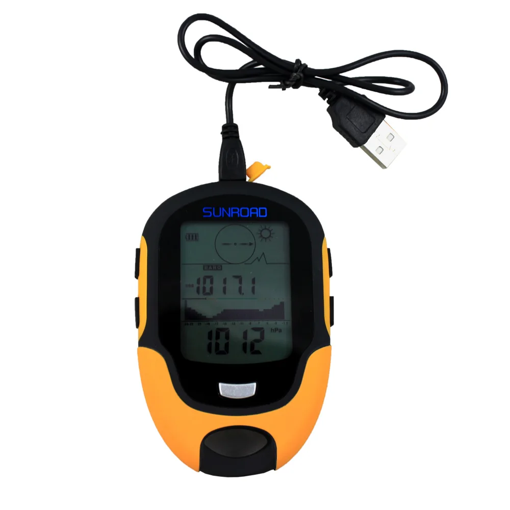 Multifunction LCD Digital GPS Altimeter Barometer Compass Portable Outdoor Camping Hiking Climbing Altimeter with LED Torch