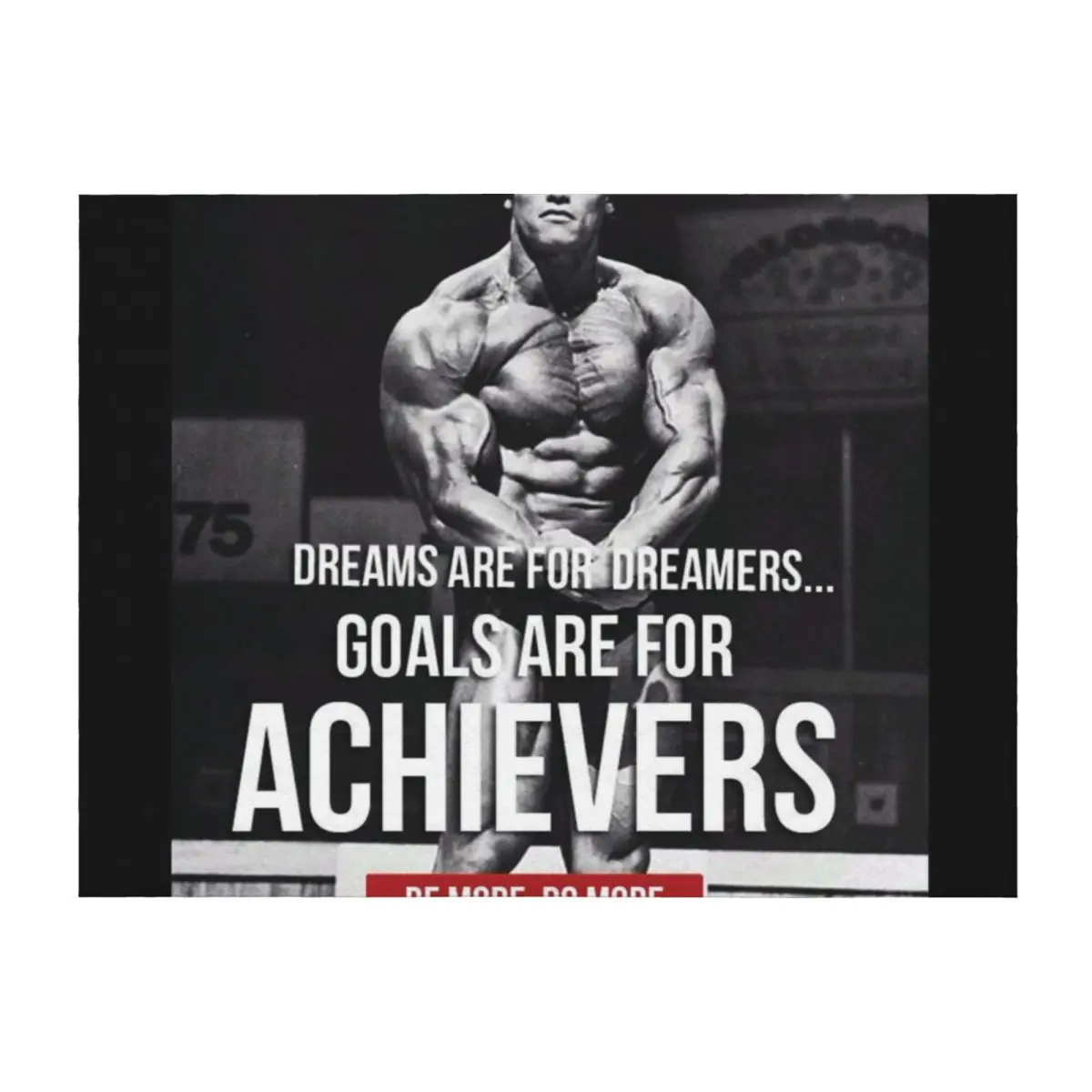 

Bodybuilding Inspirational Quote Throw Blanket blankets and throws Sleeping Bag Heavy Nap Blankets