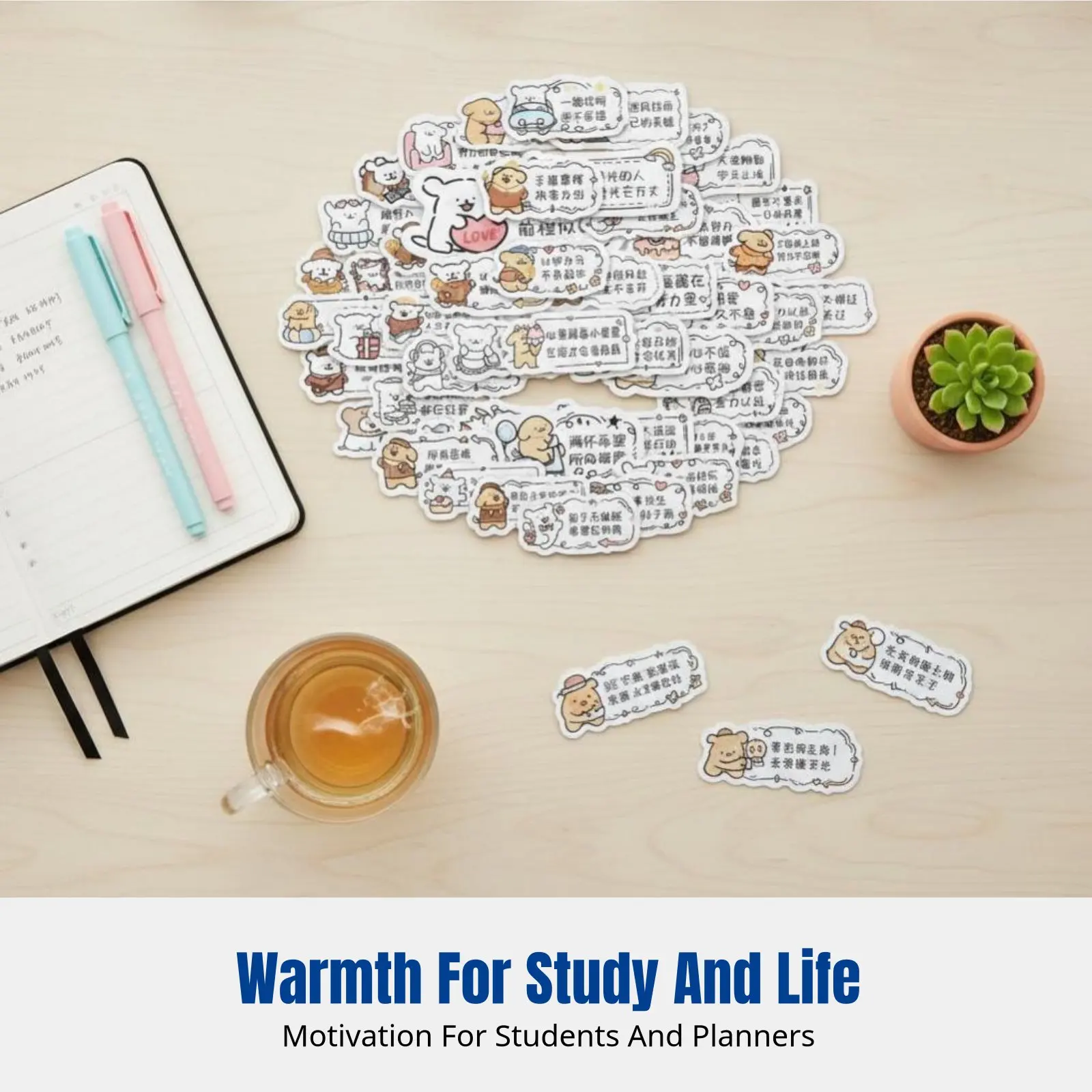 

Motivational Dog Stickers, Cute Waterproof Line Art, Inspirational Quotes, Study Notebook DIY, Random Designs