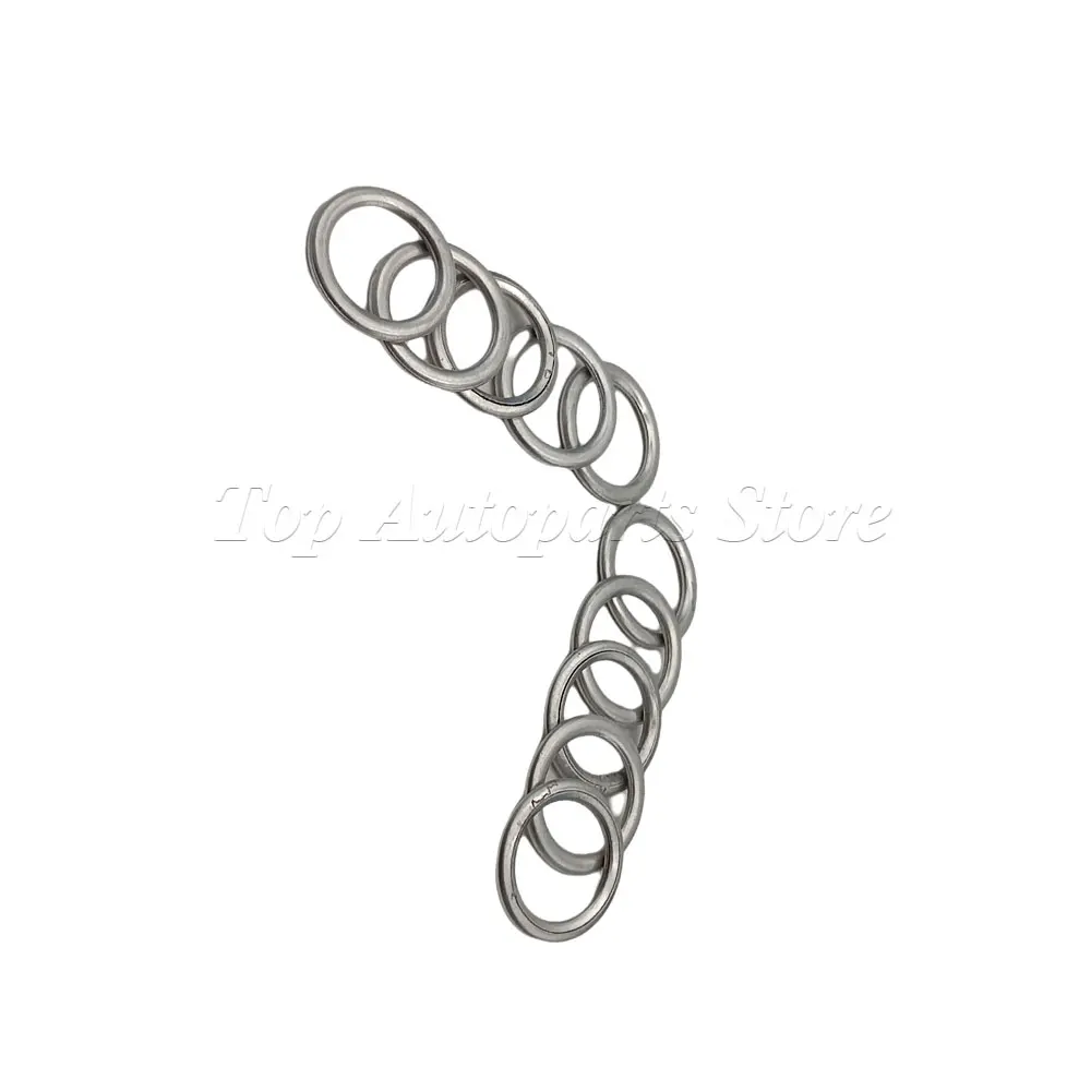 N0138157 Engine Oil Pan Screw Gasket Washers 5/10/20 Pcs M14 Crush Washer Oil Drain Plug Gaskets For VW For Audi 14X20X1.5mm