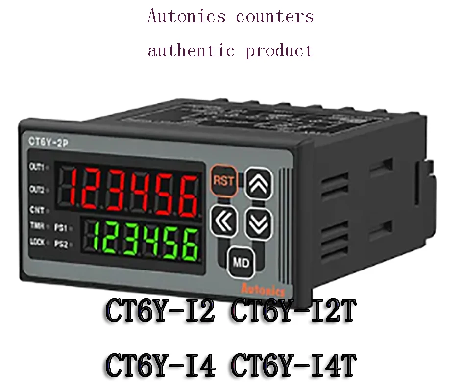 CT6Y Series autonics counters CT6Y-I2 CT6Y-I2T CT6Y-I4 CT6Y-I4T 24VAC/DC~ 50/60Hz