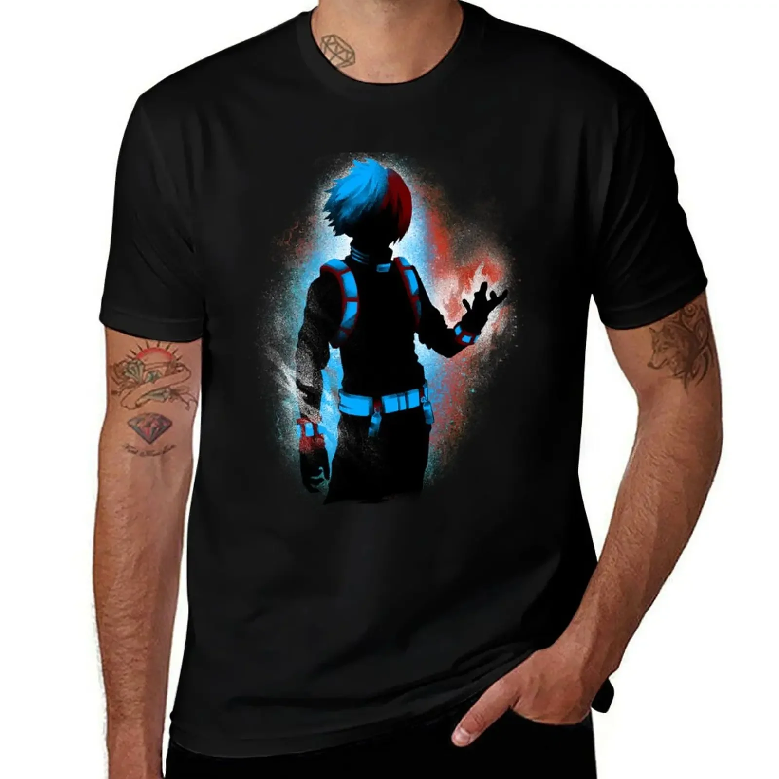 Dark Shadow Shoto T-Shirt boys whites plus size clothes t shirts for men pack