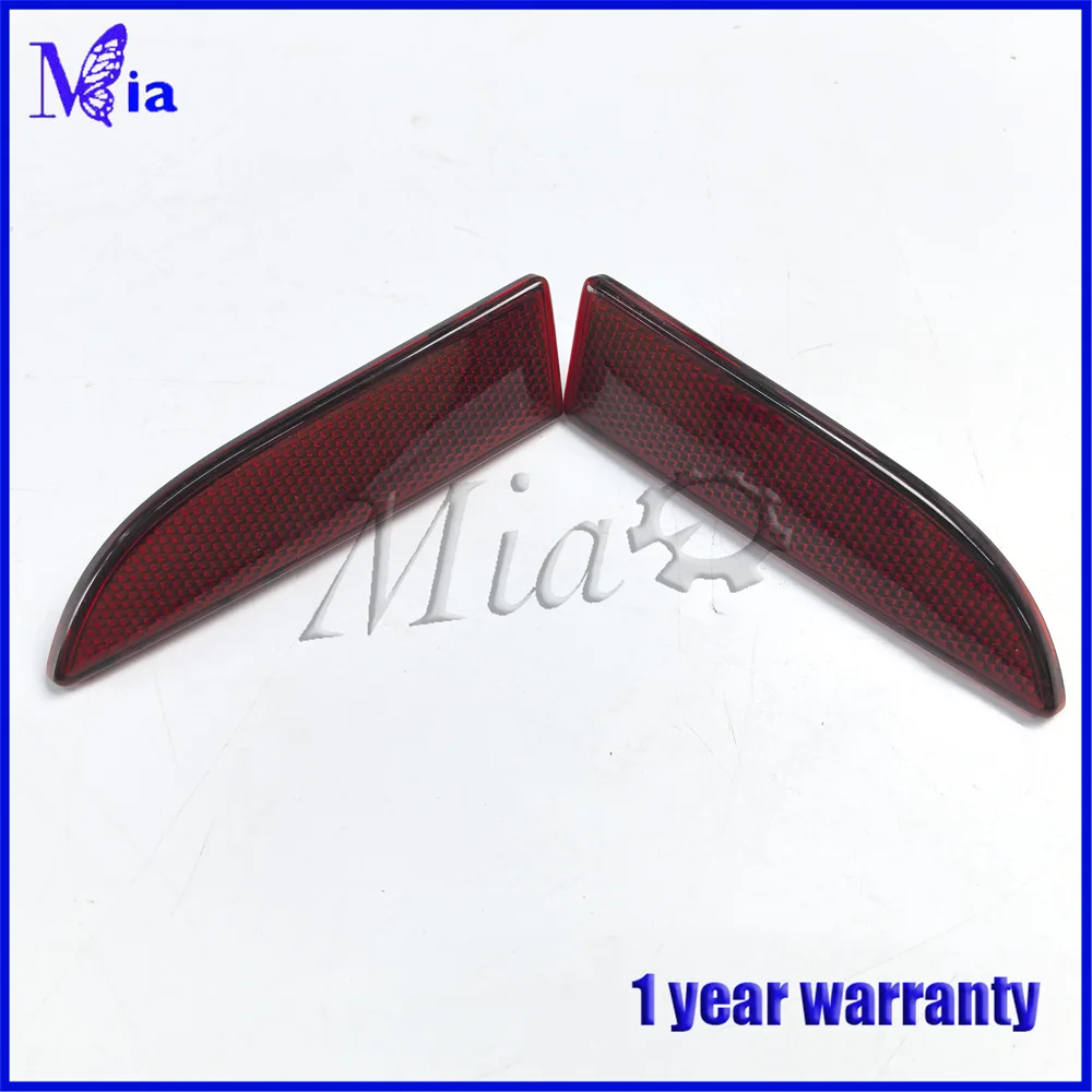 New A pair of car reflector tail brake lights suitable for Aston Matrin 4G43-13A55-BA 4G43-13A56BA rear bumper warning fo