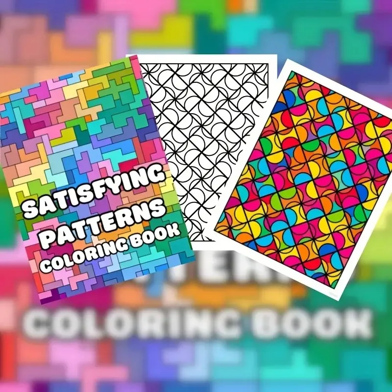 Bview Art Advanced Adult Colorists' Book: 24-Page Premium Coloring Pages with Highly Detailed Patterns for Creative Fun