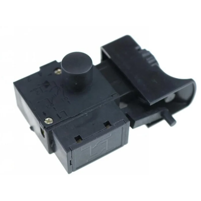 BAAJ-2PCS FA2-6/1BEK 250V 6A 5E4 Lock On Power Tool Electric Drill Trigger Switch Electric Tool Fittings Switch