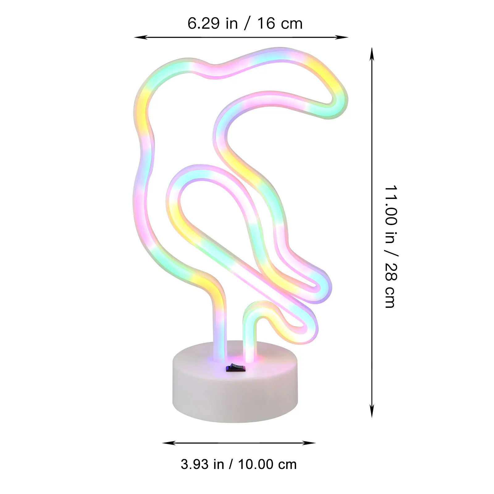 1 قطعة LED ضوء النيون متعدد الأغراض مقاوم للماء مصباح طاولة الزخرفية لغرفة المعيشة نادي بار غرفة المزاج الإضاءة تصميم