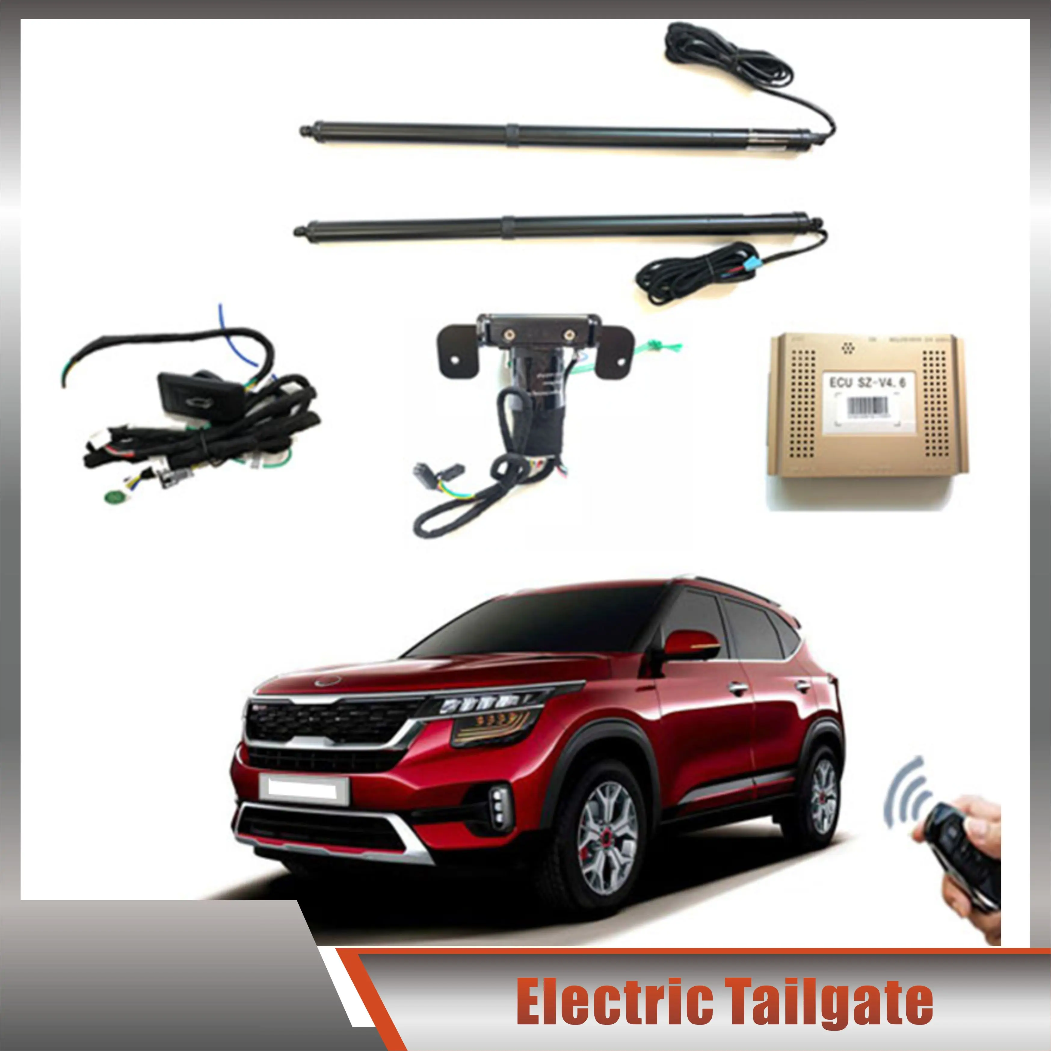 Kia Seltos retro fiting of the trunk electric tailgate car lift automatic trunk opening drift drive power kit foot sensor
