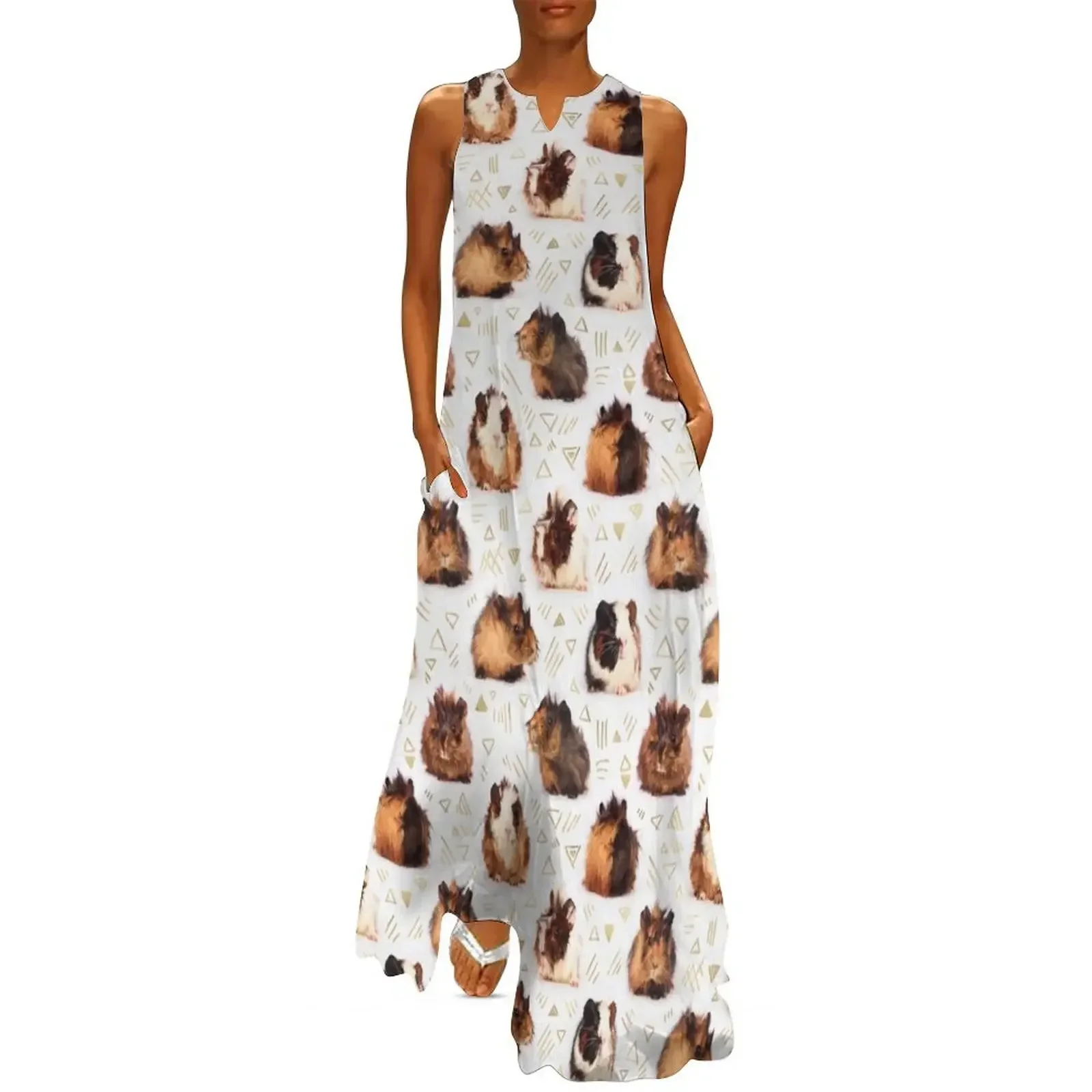 

The Essential Guinea Pig Long Dress summer women's suit Summer women's clothing Women's long dress Dress