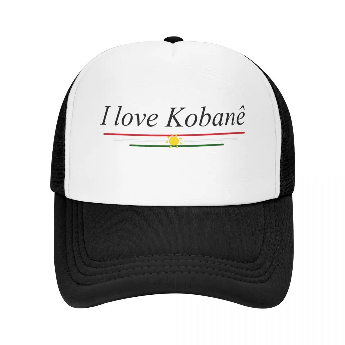 Kobane Kobani Kurdistan Baseball Caps Mesh Hats Casquette Sport Adult Caps