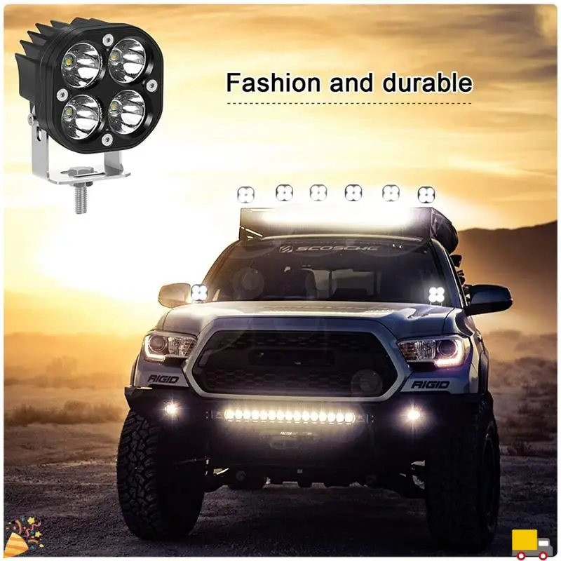 1 قطعة 3 بوصة 40 واط مصباح ليد القرون LED ضوء العمل بار لسيارة دراجة نارية شاحنة الطرق الوعرة SUV ATV قارب 4WD استبدال اكسسوارات السيارات