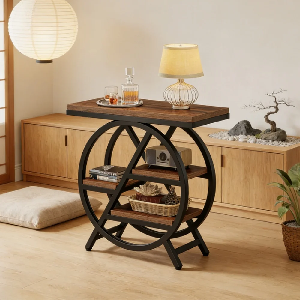 

Минималистичный приставной столик – компактный нейтральный столик для спальни и гостиной, для использования в небольших помещениях, отелях и апартаментах