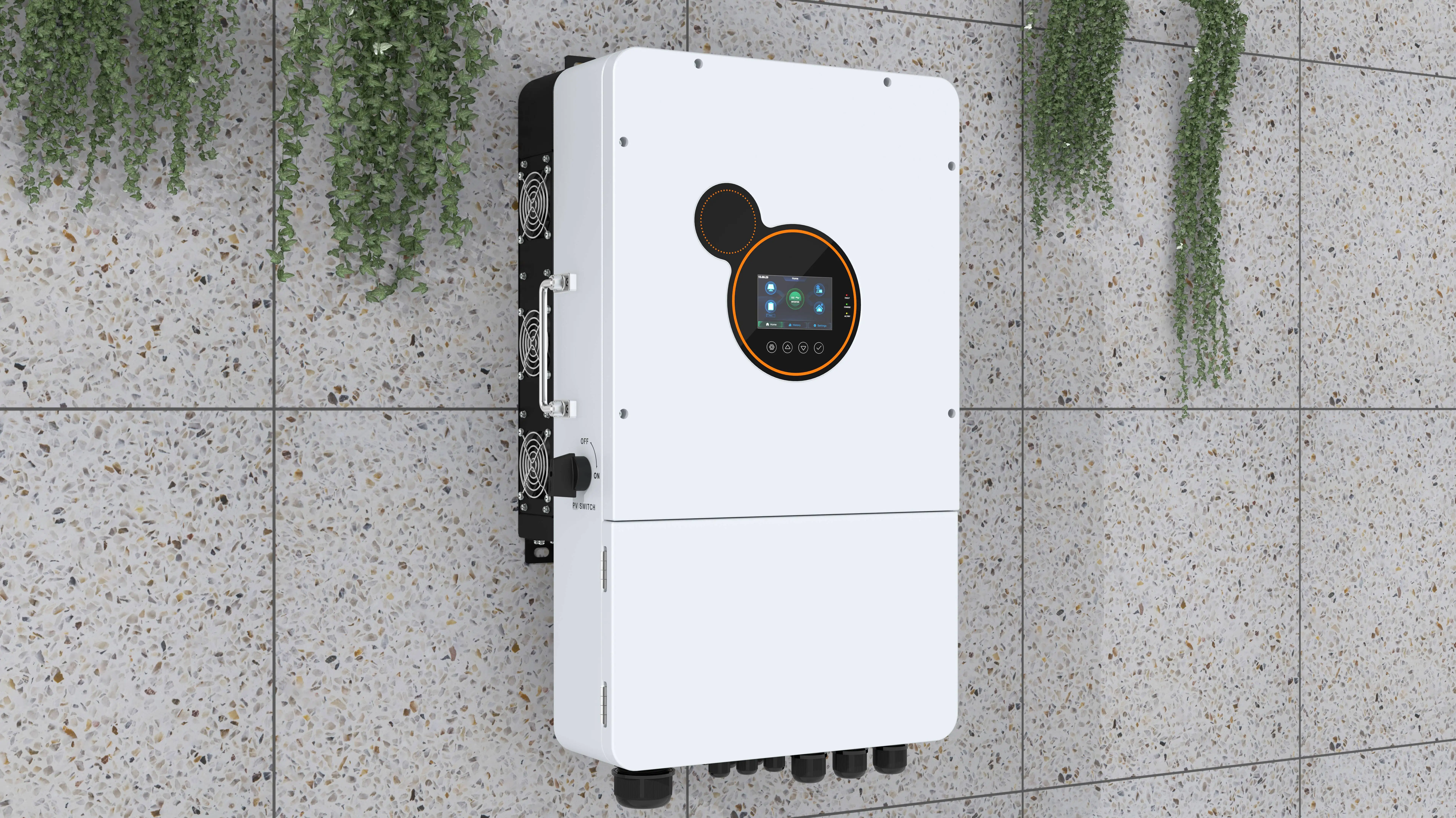 Srne Sei Series Us Version 110/120vac Hybrid Solar Inverter Sei-8k-up 8kw 10kw 12kw With Ip65 Protection Degree