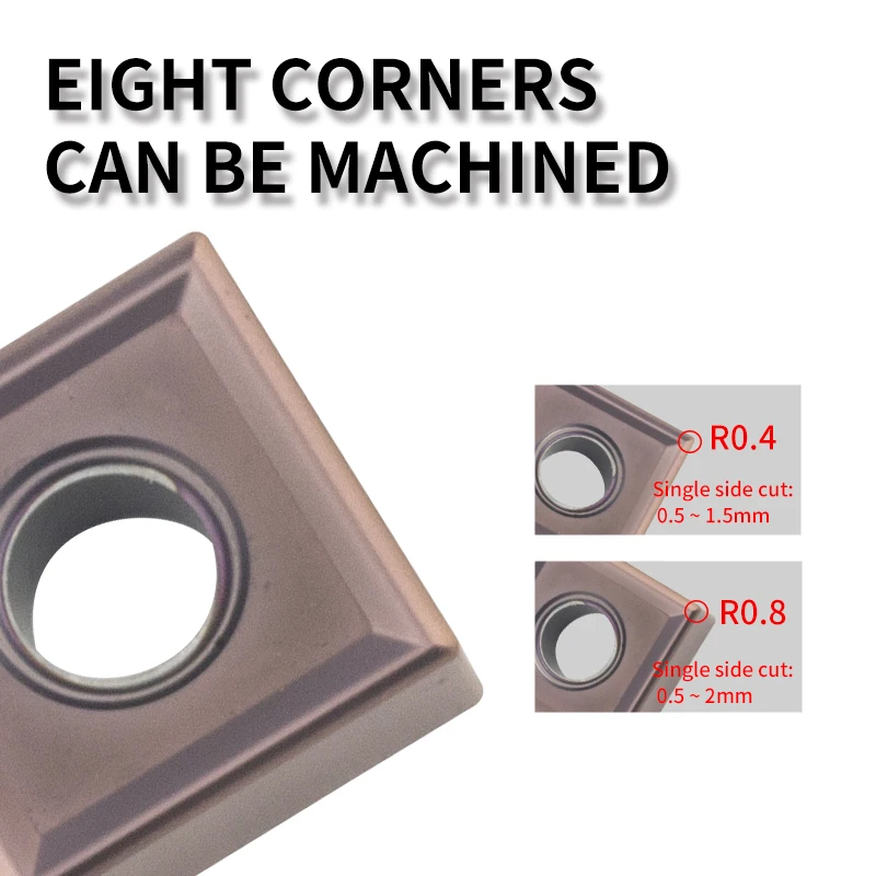 SNMG120404 SNMG120408 SNMG120412 Carbide Insert for MSDNN External Turning Tool SNMG  Blade Stainless Steel Cutter CNC Lathe