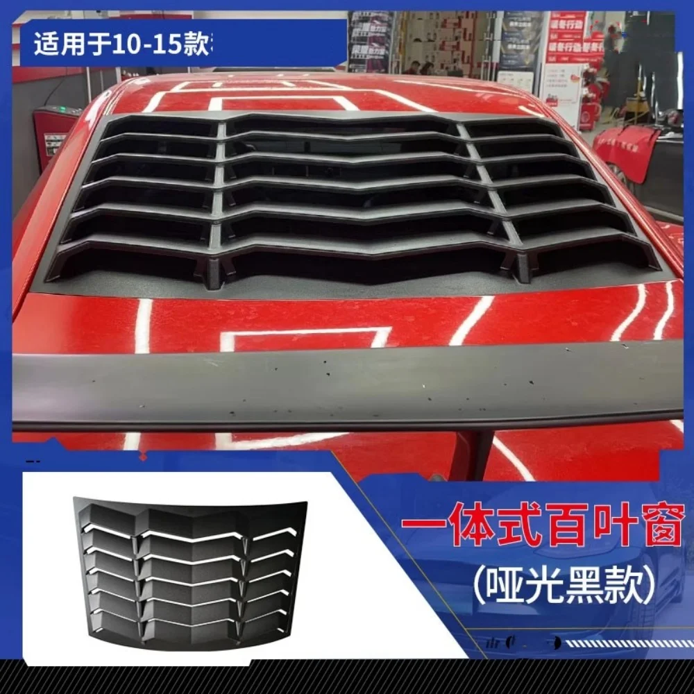 

Car Rear Louver car window blind for Chevrolet camaro 6th surround Matte black Auto Accessories