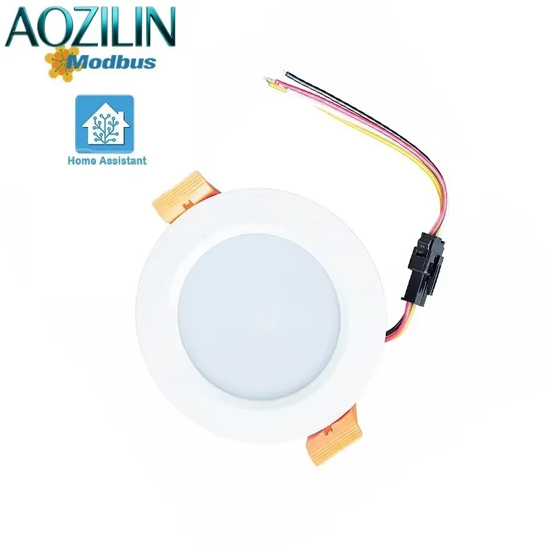 AOZILIN Modbus Humidity Sensor DC12-24V 2%RH High Precision For Industrial Ceiling Anti-Theft Automatic Monitoring System