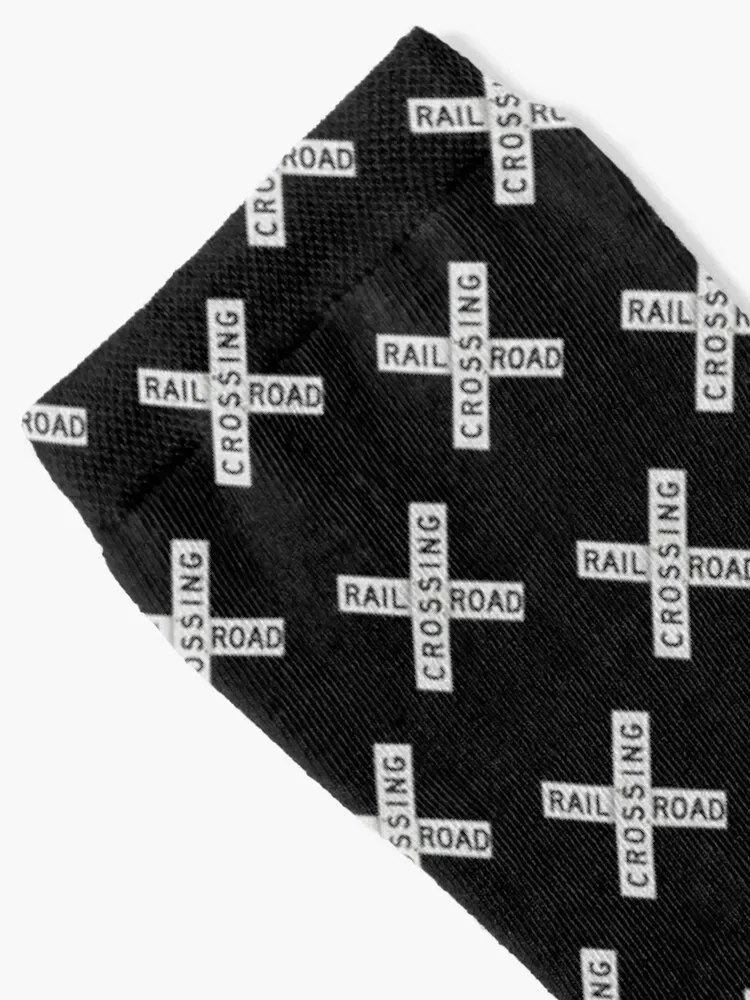 Railroad Xing Sign (classic) Socks professional running new in's warm winter fashionable Male Socks Women's