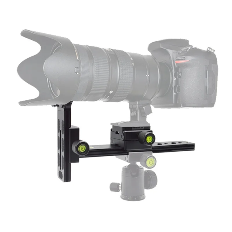 L-200 Telephoto Lens Support Bracket Long-Focus Stand Holder Screw Thread For Tripod Ball Head DSLR HCCY-A25R