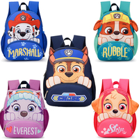 New Cute Paw Patrol Schoolbag Kawaii Anime Cartoon Book Bag Paw Patrol Toys Chase Skye Backpack Suitable for 2-10 Years Old Kids