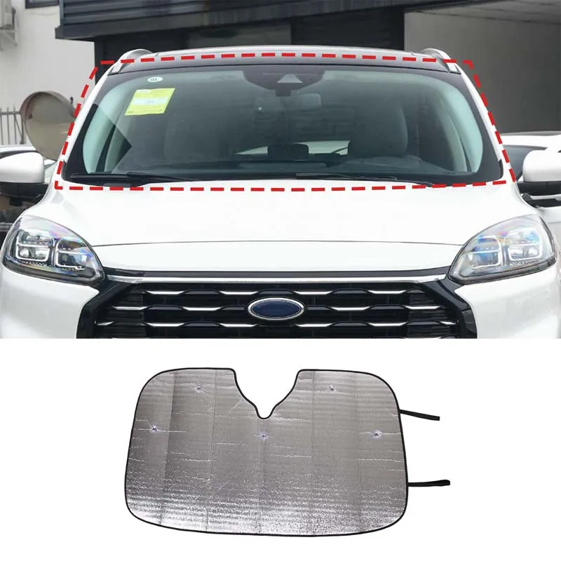 For Ford Edge Endura MK2 CD539 2013-2019 Car Full Coverage Sunshade UV Protection Windshields Accessories Window Sunvisor