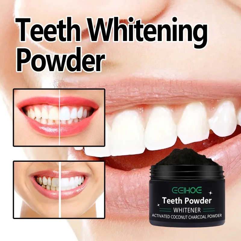 Tooth Whitening Powder - Natural Whitening and Deep Cleaning for Men and Women, Fresh Breath Daily Toothpaste