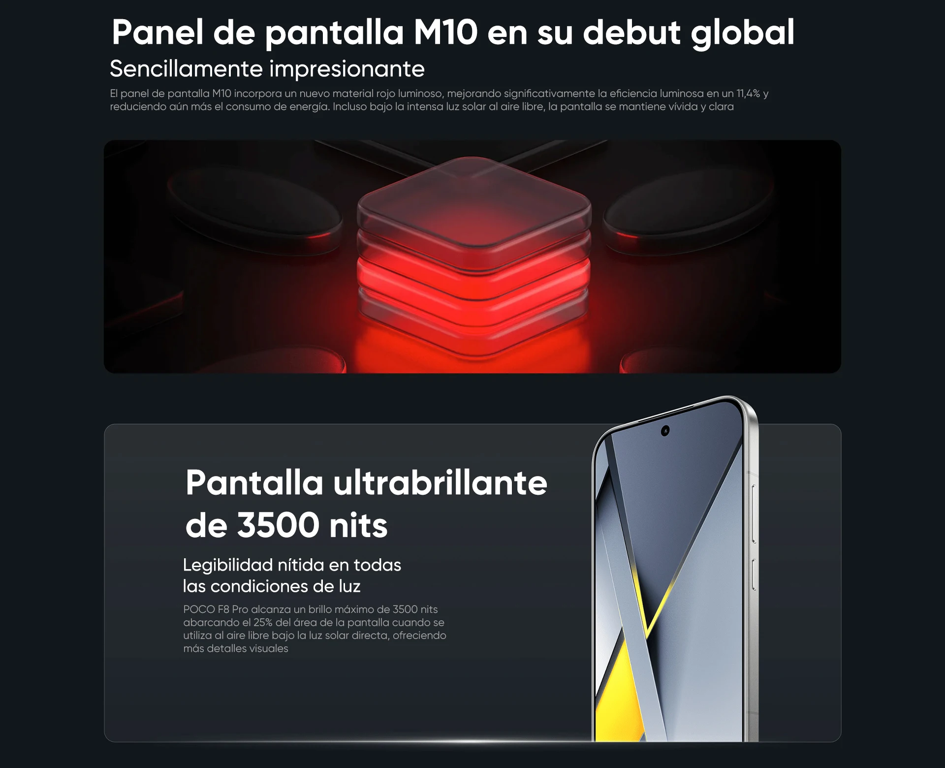 Global Version POCO F8 Pro 5G Smartphone Snapdragon® 8 Elite 6.59' Eye-care AMOLED Display 6210mAh 100W HyperCharge IP68 NFC