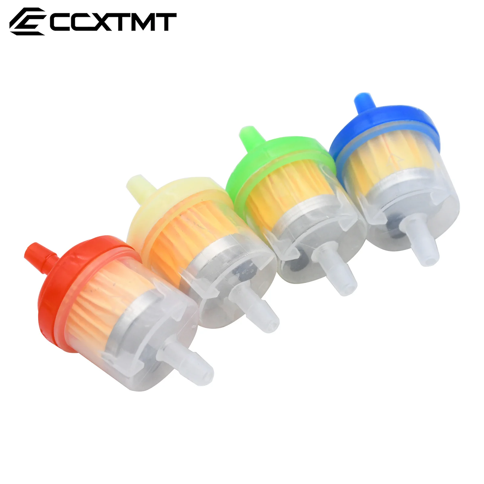 100 Pcs Motorcycle ATV Scooter Dirt Bike Oil Filter Inline Gas Fuel Filter Filters Tool For Kawasaki KTM Honda Yamaha