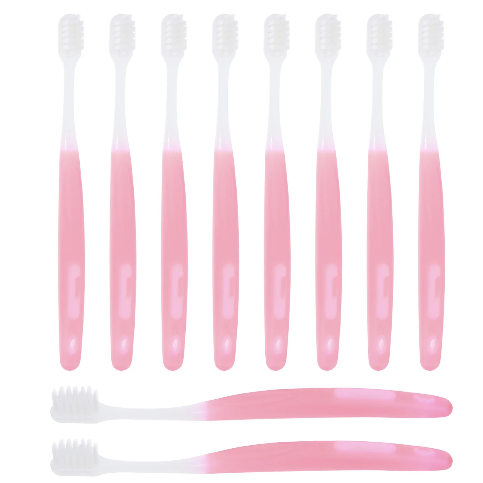 

10Pcs Soft Toothbrush Small Slim Head Travel Portable Gum Toothbrush Sensitive Gums Adult Brush Toothbrushes Soft