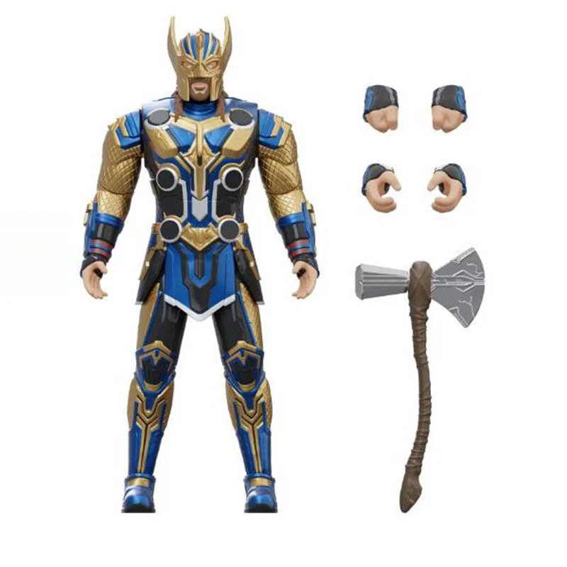 Fondjoy Iron Man MK50 Action Figures Hulk Spider-Man Thanos 1/12 Assembled Toy Model Collect Ornaments Boy Toy Birthday Gifts