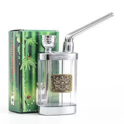 Mini Hand Hookah,Mini Shisha, Zinc Alloy Shisha Set,Portable Hookah Suitable for Parties and Outings