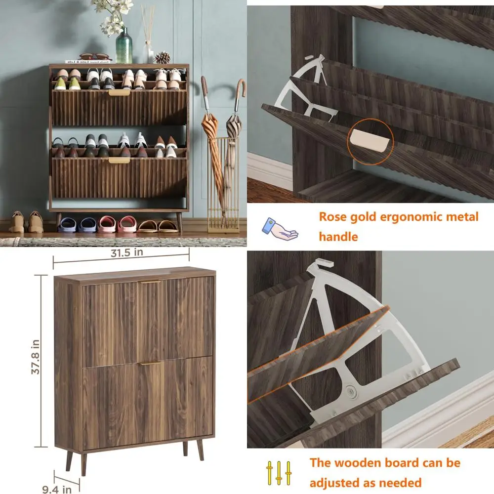 طاولة قهوة من خشب الرخام الصناعي مقاس 48 بوصة من WOHOMO مع رف قابل للتعديل، طاولات متداخلة بيضاء 2 في 1، طاولات قهوة صغيرة لغرفة المعيشة