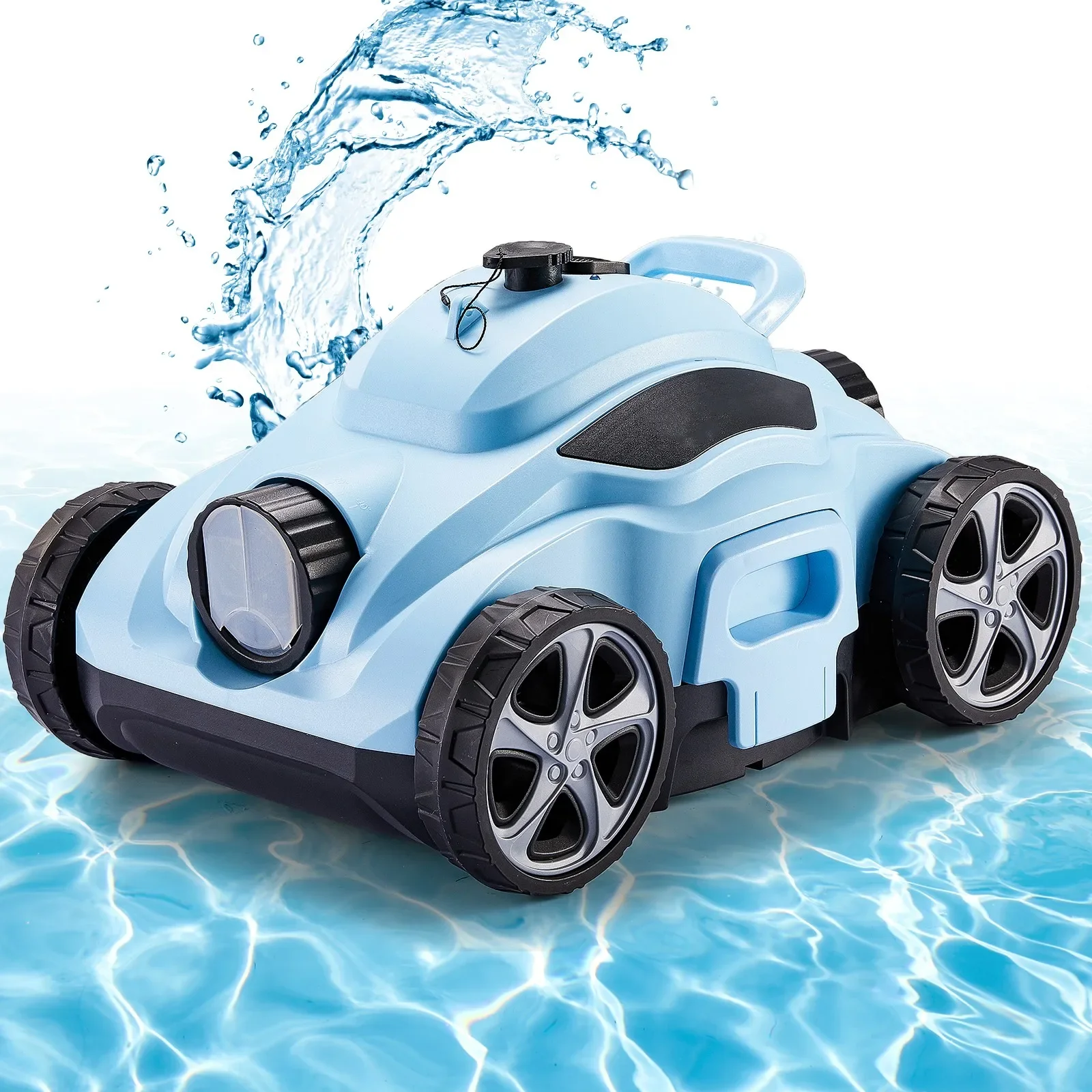 

Cordless New Swimming Pool Robotic Underwater Cleaner Machine With CE, One Button Free