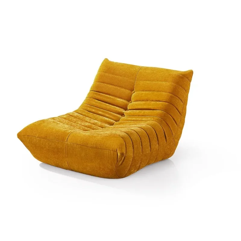 Vacuum compression caterpillar sofa bedroom lazy sofa single recliner
