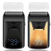SZT Oil head hair clipper whitening device hair salon hair Trimmer white shaved head shaving beard knife digital display