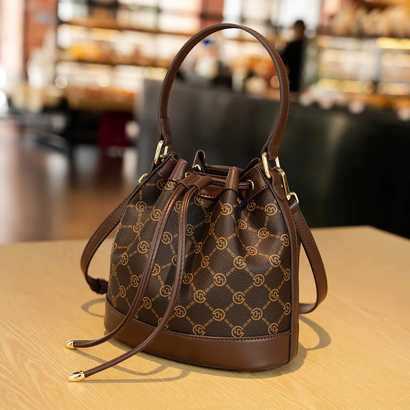 

Galan Dai 2025 весенне-летняя новая сумка-мешок, классическая модная легкая сумка через плечо, женская сумка через плечо